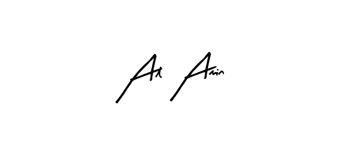 How to make Al Amin name signature. Use Arty Signature style for creating short signs online. This is the latest handwritten sign. Al Amin signature style 8 images and pictures png