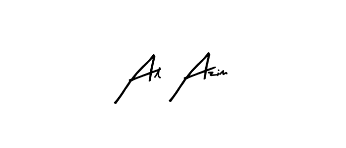 Similarly Arty Signature is the best handwritten signature design. Signature creator online .You can use it as an online autograph creator for name Al Azim. Al Azim signature style 8 images and pictures png