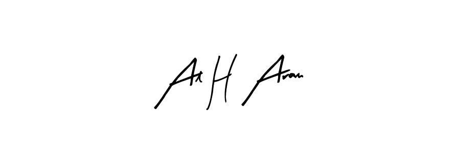 The best way (Arty Signature) to make a short signature is to pick only two or three words in your name. The name Al H Aram include a total of six letters. For converting this name. Al H Aram signature style 8 images and pictures png