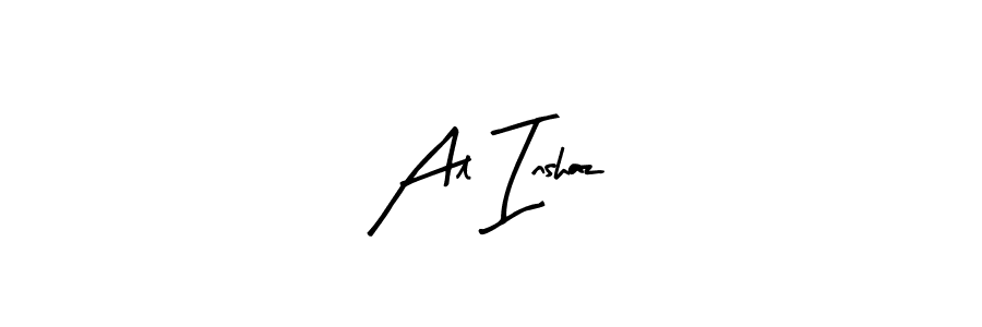 if you are searching for the best signature style for your name Al Inshaz. so please give up your signature search. here we have designed multiple signature styles  using Arty Signature. Al Inshaz signature style 8 images and pictures png