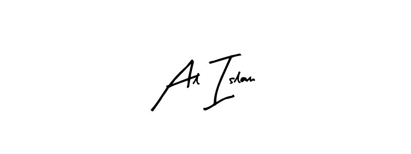 Design your own signature with our free online signature maker. With this signature software, you can create a handwritten (Arty Signature) signature for name Al Islam. Al Islam signature style 8 images and pictures png