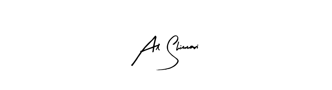 How to make Al Shimmari signature? Arty Signature is a professional autograph style. Create handwritten signature for Al Shimmari name. Al Shimmari signature style 8 images and pictures png