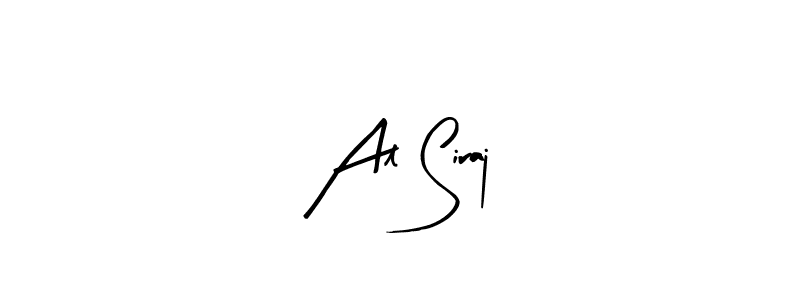 Use a signature maker to create a handwritten signature online. With this signature software, you can design (Arty Signature) your own signature for name Al Siraj. Al Siraj signature style 8 images and pictures png