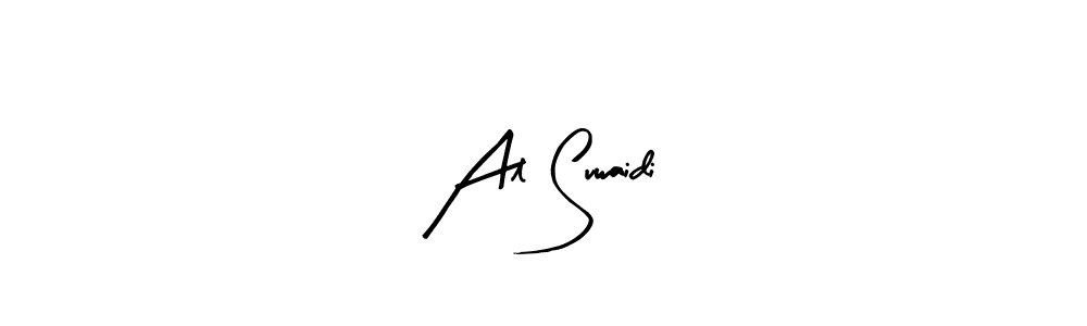 How to make Al Suwaidi name signature. Use Arty Signature style for creating short signs online. This is the latest handwritten sign. Al Suwaidi signature style 8 images and pictures png