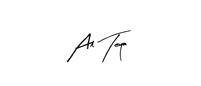 Al Teya stylish signature style. Best Handwritten Sign (Arty Signature) for my name. Handwritten Signature Collection Ideas for my name Al Teya. Al Teya signature style 8 images and pictures png