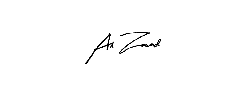 Make a beautiful signature design for name Al Zawad. With this signature (Arty Signature) style, you can create a handwritten signature for free. Al Zawad signature style 8 images and pictures png