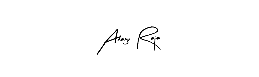 Make a beautiful signature design for name Alagu Raja. With this signature (Arty Signature) style, you can create a handwritten signature for free. Alagu Raja signature style 8 images and pictures png