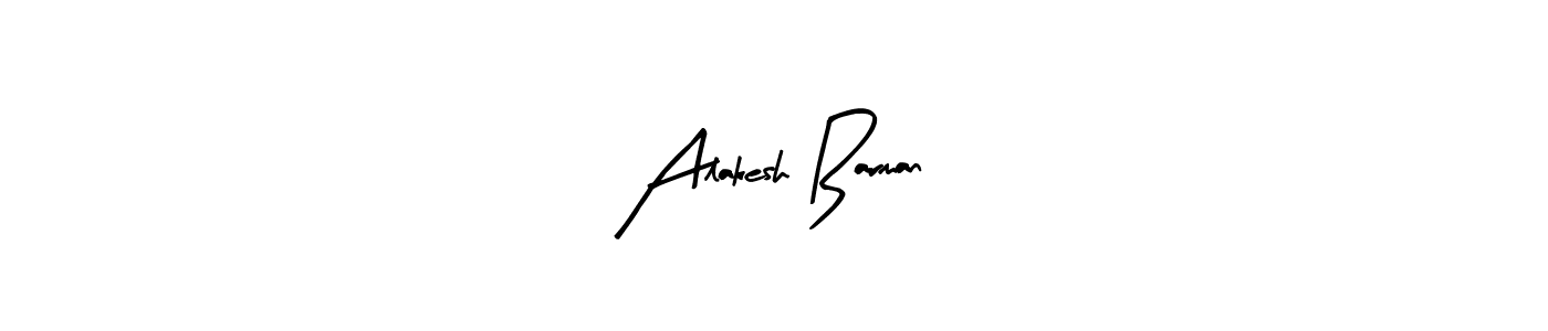 How to make Alakesh Barman name signature. Use Arty Signature style for creating short signs online. This is the latest handwritten sign. Alakesh Barman signature style 8 images and pictures png