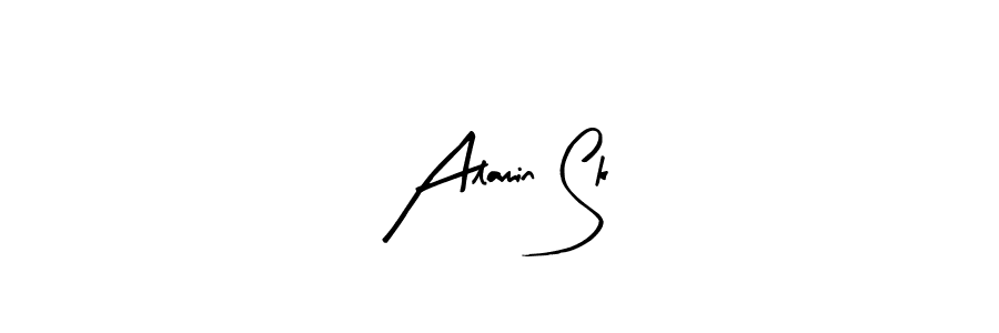 Here are the top 10 professional signature styles for the name Alamin Sk. These are the best autograph styles you can use for your name. Alamin Sk signature style 8 images and pictures png