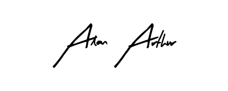 Best and Professional Signature Style for Alan Arthur. Arty Signature Best Signature Style Collection. Alan Arthur signature style 8 images and pictures png