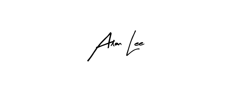 Also we have Alan Lee name is the best signature style. Create professional handwritten signature collection using Arty Signature autograph style. Alan Lee signature style 8 images and pictures png