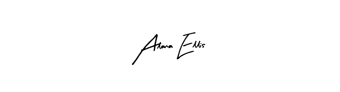 Make a beautiful signature design for name Alana Ellis. Use this online signature maker to create a handwritten signature for free. Alana Ellis signature style 8 images and pictures png