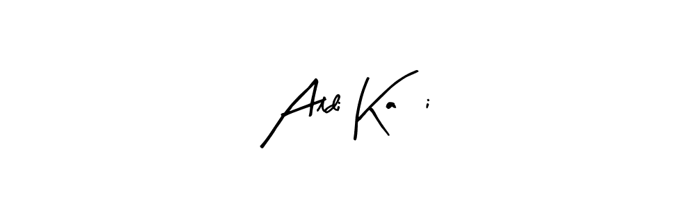 This is the best signature style for the Aldi Kaçi name. Also you like these signature font (Arty Signature). Mix name signature. Aldi Kaçi signature style 8 images and pictures png