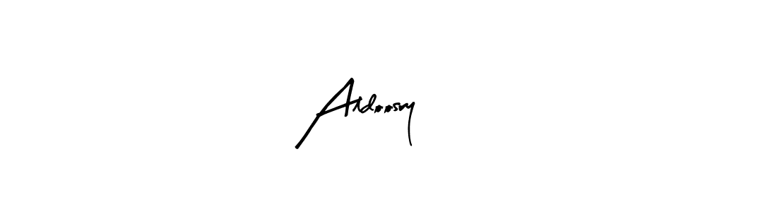 Use a signature maker to create a handwritten signature online. With this signature software, you can design (Arty Signature) your own signature for name Aldoosry205. Aldoosry205 signature style 8 images and pictures png