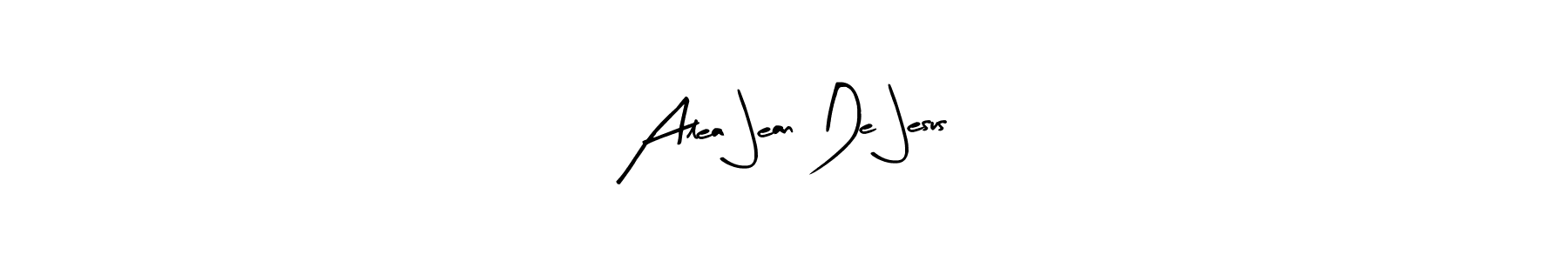 Create a beautiful signature design for name Alea Jean De Jesus. With this signature (Arty Signature) fonts, you can make a handwritten signature for free. Alea Jean De Jesus signature style 8 images and pictures png