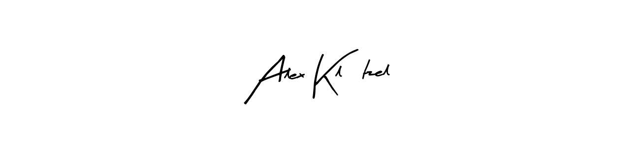 How to make Alex Klötzel name signature. Use Arty Signature style for creating short signs online. This is the latest handwritten sign. Alex Klötzel signature style 8 images and pictures png