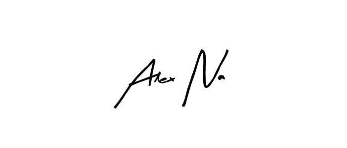 Similarly Arty Signature is the best handwritten signature design. Signature creator online .You can use it as an online autograph creator for name Alex Na. Alex Na signature style 8 images and pictures png