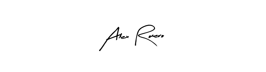 You can use this online signature creator to create a handwritten signature for the name Alex Romero. This is the best online autograph maker. Alex Romero signature style 8 images and pictures png