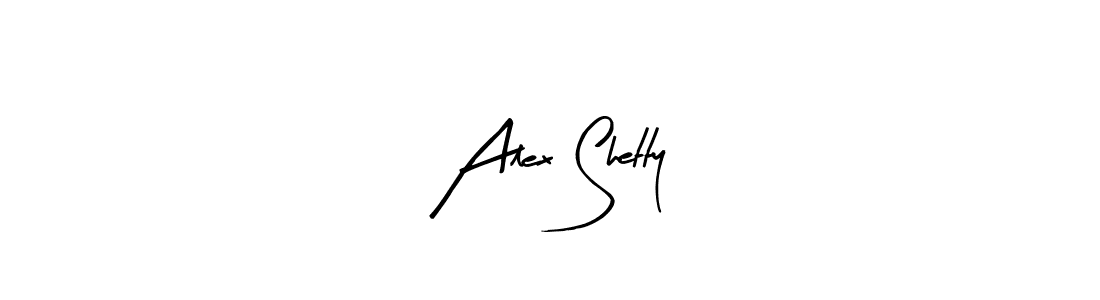 The best way (Arty Signature) to make a short signature is to pick only two or three words in your name. The name Alex Shetty include a total of six letters. For converting this name. Alex Shetty signature style 8 images and pictures png