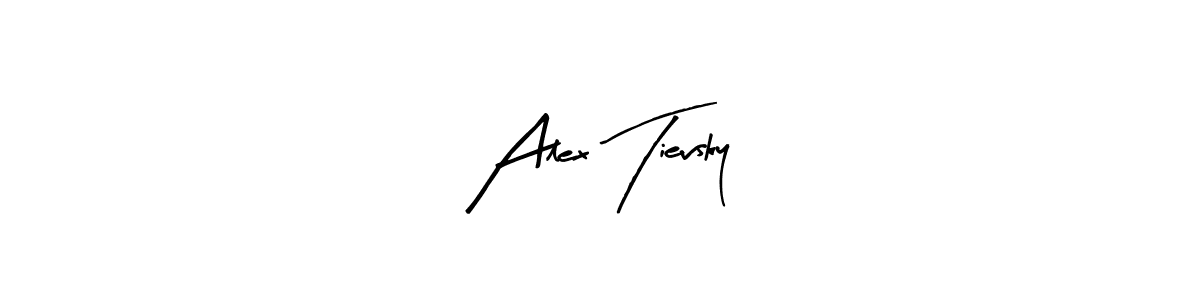 How to make Alex Tievsky name signature. Use Arty Signature style for creating short signs online. This is the latest handwritten sign. Alex Tievsky signature style 8 images and pictures png