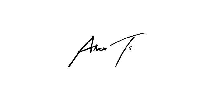 Arty Signature is a professional signature style that is perfect for those who want to add a touch of class to their signature. It is also a great choice for those who want to make their signature more unique. Get Alex Ts name to fancy signature for free. Alex Ts signature style 8 images and pictures png