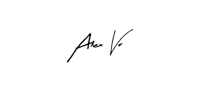 Make a beautiful signature design for name Alex Vr. With this signature (Arty Signature) style, you can create a handwritten signature for free. Alex Vr signature style 8 images and pictures png