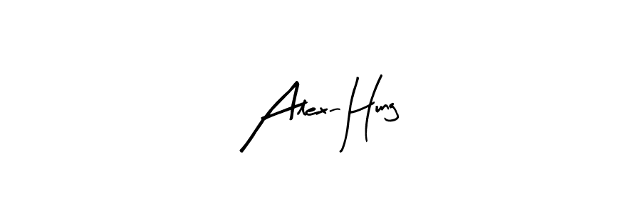 Make a beautiful signature design for name Alex-Hung. With this signature (Arty Signature) style, you can create a handwritten signature for free. Alex-Hung signature style 8 images and pictures png