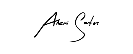 Also we have Alexi Santos name is the best signature style. Create professional handwritten signature collection using Arty Signature autograph style. Alexi Santos signature style 8 images and pictures png