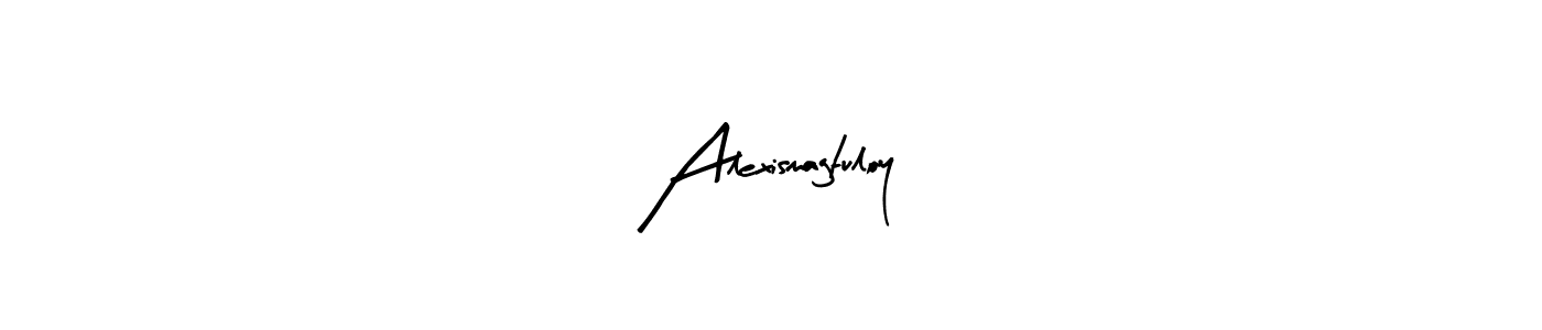 It looks lik you need a new signature style for name Alexismagtuloy. Design unique handwritten (Arty Signature) signature with our free signature maker in just a few clicks. Alexismagtuloy signature style 8 images and pictures png