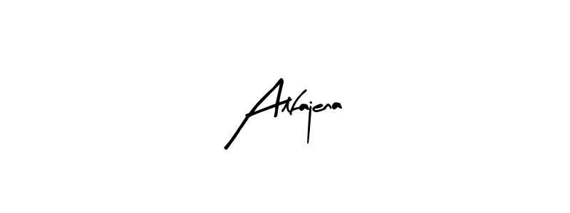 Alfajena stylish signature style. Best Handwritten Sign (Arty Signature) for my name. Handwritten Signature Collection Ideas for my name Alfajena. Alfajena signature style 8 images and pictures png