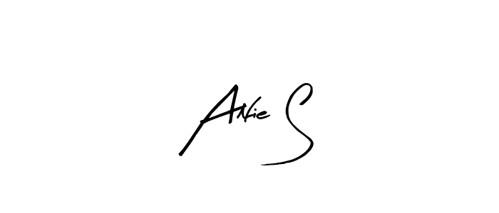 You should practise on your own different ways (Arty Signature) to write your name (Alfie S) in signature. don't let someone else do it for you. Alfie S signature style 8 images and pictures png