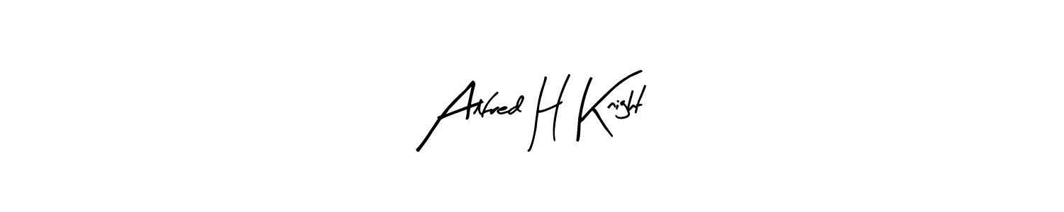 How to Draw Alfred H Knight signature style? Arty Signature is a latest design signature styles for name Alfred H Knight. Alfred H Knight signature style 8 images and pictures png