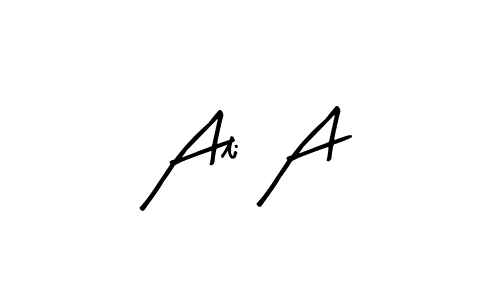 Create a beautiful signature design for name Ali A. With this signature (Arty Signature) fonts, you can make a handwritten signature for free. Ali A signature style 8 images and pictures png