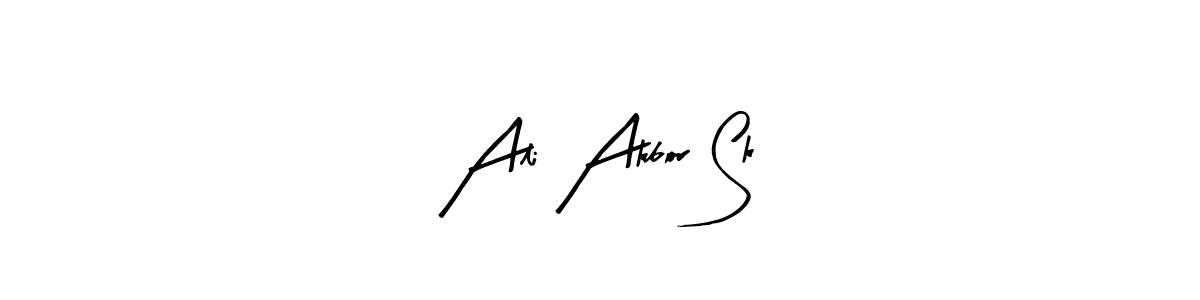 Once you've used our free online signature maker to create your best signature Arty Signature style, it's time to enjoy all of the benefits that Ali Akbor Sk name signing documents. Ali Akbor Sk signature style 8 images and pictures png