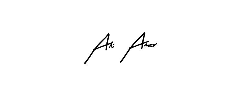 How to Draw Ali Amer signature style? Arty Signature is a latest design signature styles for name Ali Amer. Ali Amer signature style 8 images and pictures png