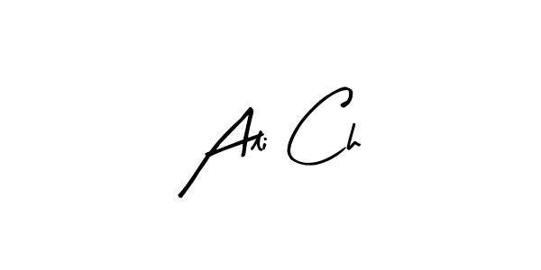 The best way (Arty Signature) to make a short signature is to pick only two or three words in your name. The name Ali Ch include a total of six letters. For converting this name. Ali Ch signature style 8 images and pictures png