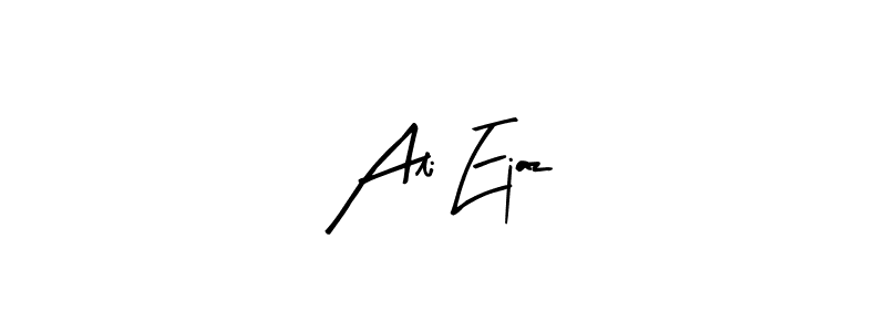 This is the best signature style for the Ali Ejaz name. Also you like these signature font (Arty Signature). Mix name signature. Ali Ejaz signature style 8 images and pictures png