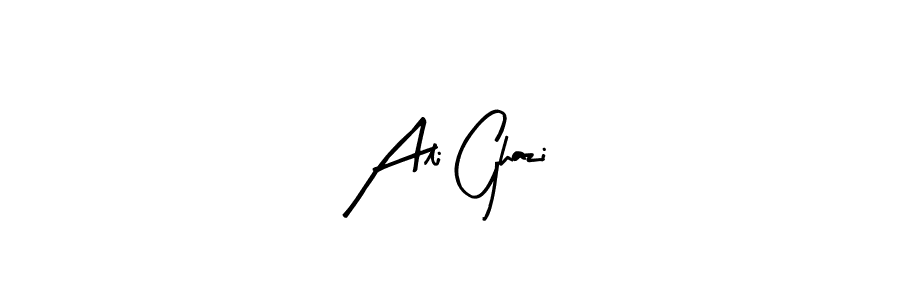 How to make Ali Ghazi name signature. Use Arty Signature style for creating short signs online. This is the latest handwritten sign. Ali Ghazi signature style 8 images and pictures png