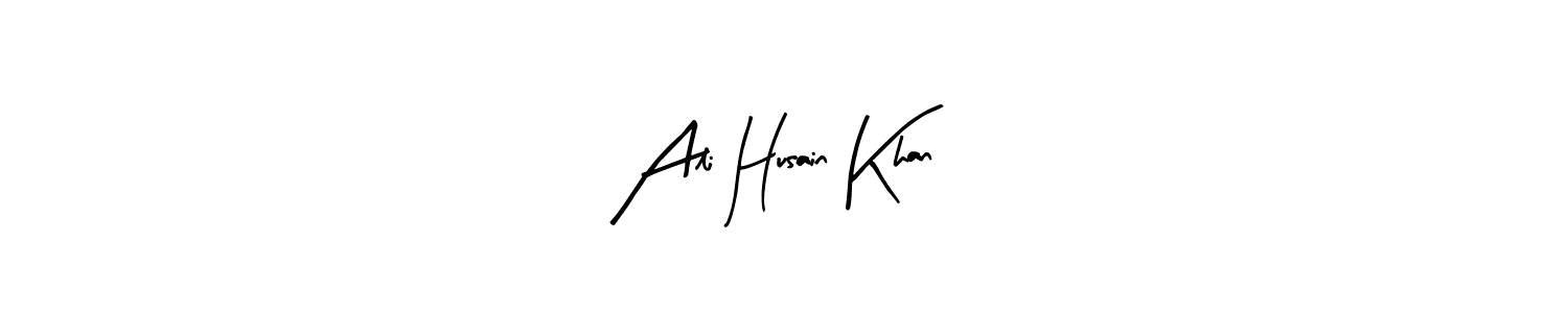 Ali Husain Khan stylish signature style. Best Handwritten Sign (Arty Signature) for my name. Handwritten Signature Collection Ideas for my name Ali Husain Khan. Ali Husain Khan signature style 8 images and pictures png