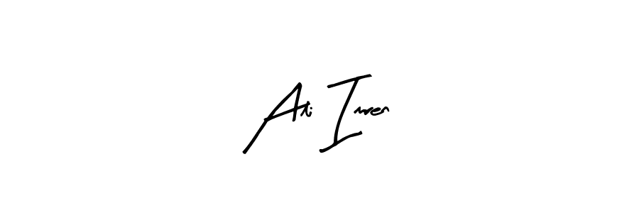 How to make Ali Imren signature? Arty Signature is a professional autograph style. Create handwritten signature for Ali Imren name. Ali Imren signature style 8 images and pictures png