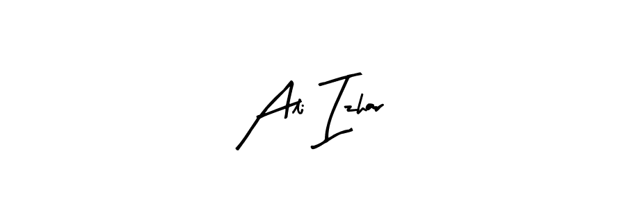 Best and Professional Signature Style for Ali Izhar. Arty Signature Best Signature Style Collection. Ali Izhar signature style 8 images and pictures png