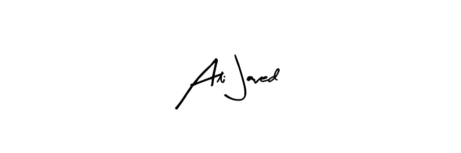 Use a signature maker to create a handwritten signature online. With this signature software, you can design (Arty Signature) your own signature for name Ali Javed. Ali Javed signature style 8 images and pictures png