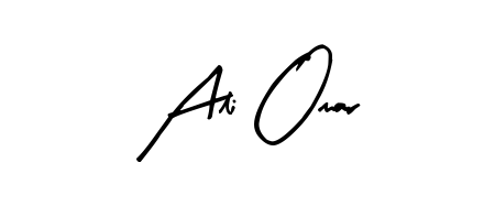 The Arty Signature signature style provides a bold statement for name Ali Omar. Designed for business owners, executives, and leaders. Ali Omar signature style 8 images and pictures png