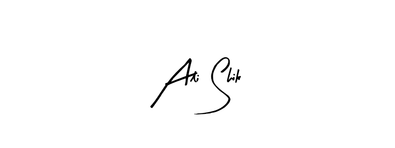 Make a beautiful signature design for name Ali Shik. Use this online signature maker to create a handwritten signature for free. Ali Shik signature style 8 images and pictures png