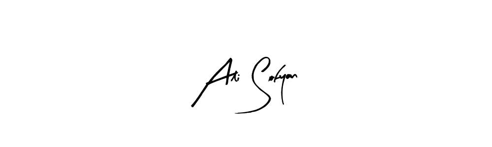 You should practise on your own different ways (Arty Signature) to write your name (Ali Sofyan) in signature. don't let someone else do it for you. Ali Sofyan signature style 8 images and pictures png