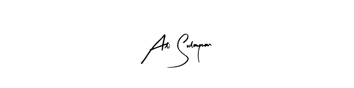 Also we have Ali Sulayman name is the best signature style. Create professional handwritten signature collection using Arty Signature autograph style. Ali Sulayman signature style 8 images and pictures png