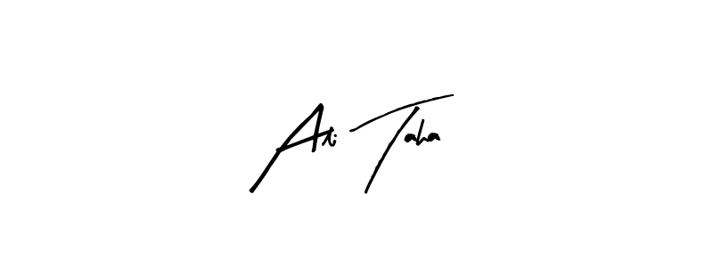 Ali Taha stylish signature style. Best Handwritten Sign (Arty Signature) for my name. Handwritten Signature Collection Ideas for my name Ali Taha. Ali Taha signature style 8 images and pictures png