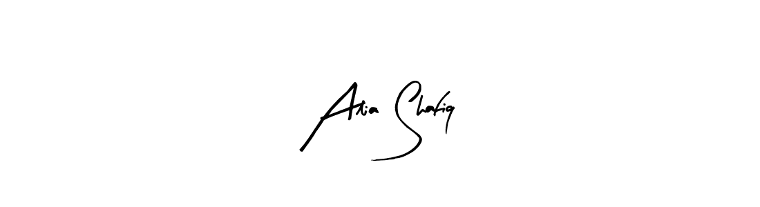Here are the top 10 professional signature styles for the name Alia Shafiq. These are the best autograph styles you can use for your name. Alia Shafiq signature style 8 images and pictures png
