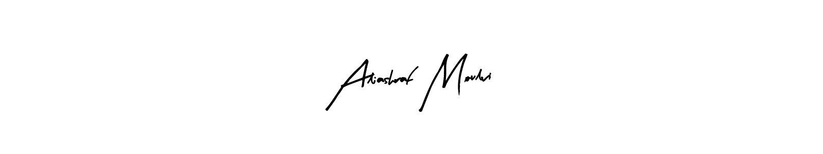Once you've used our free online signature maker to create your best signature Arty Signature style, it's time to enjoy all of the benefits that Aliashraf Moulvi name signing documents. Aliashraf Moulvi signature style 8 images and pictures png