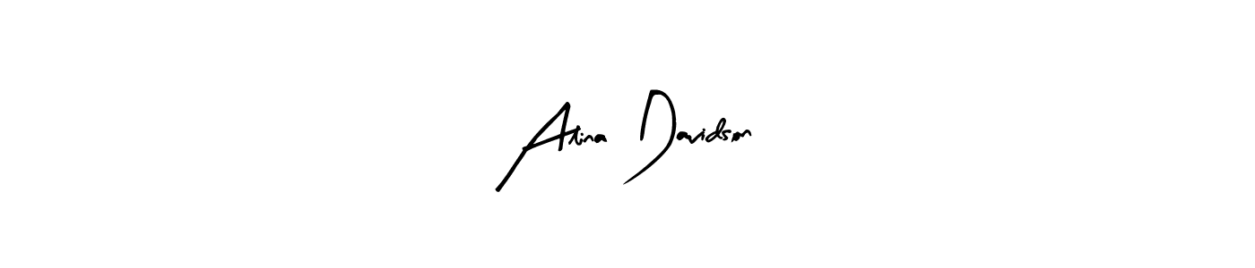 You can use this online signature creator to create a handwritten signature for the name Alina Davidson. This is the best online autograph maker. Alina Davidson signature style 8 images and pictures png